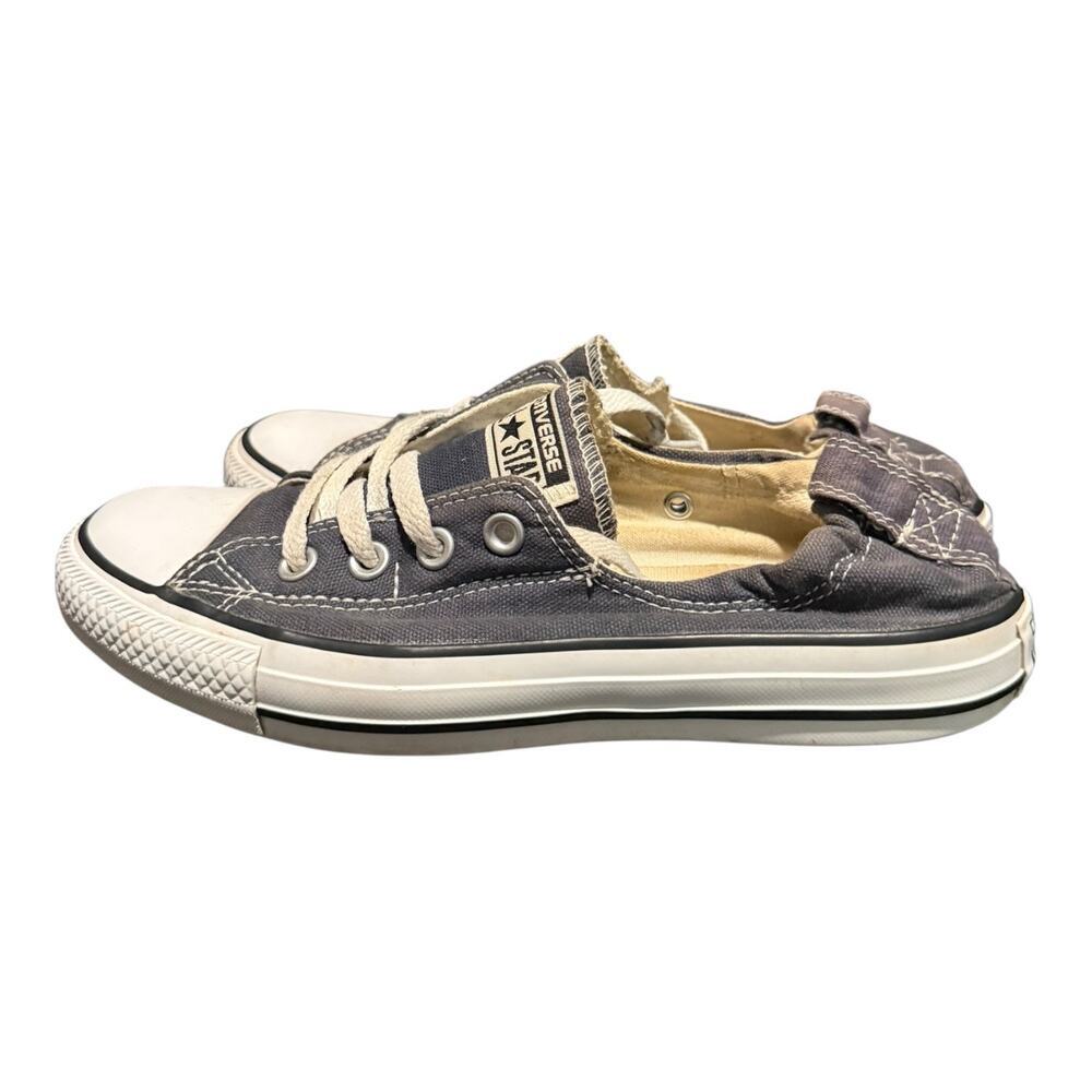 Converse Shoes Women’s Size 8 Chuck Taylor All Star Shoreline Gray Lace Up - Picture 5 of 10